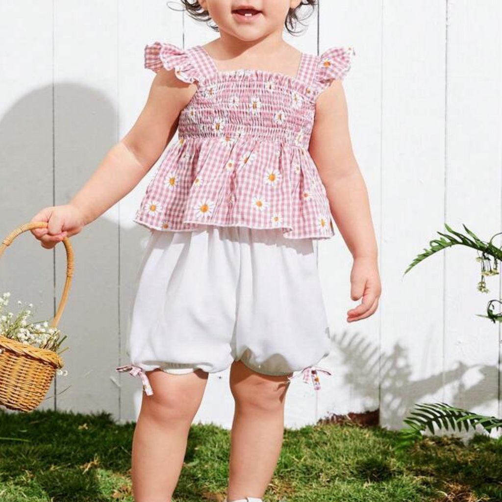 Infant Girl Tops, Shorts & Pants