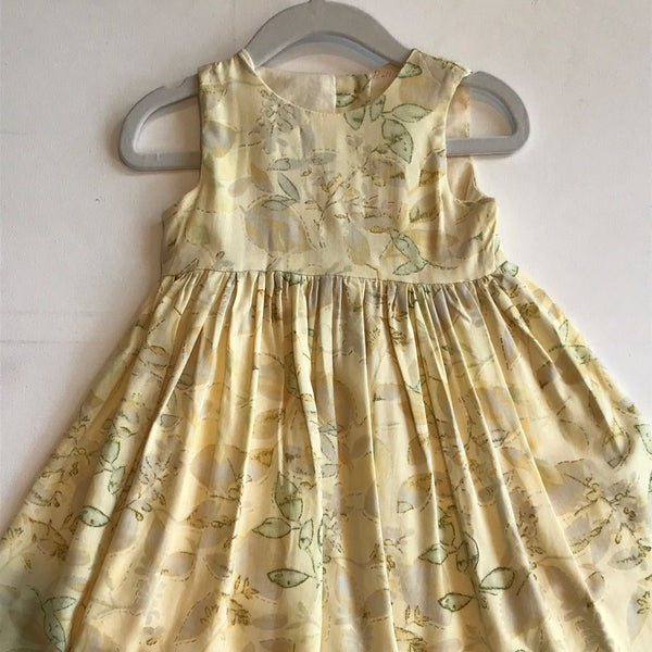 Baby & Kids Daffodil Yellow Frock