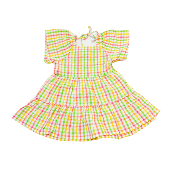 Checked Dress - MultiColored