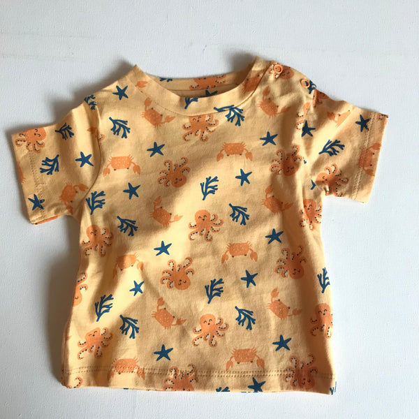 Boys Cotton T-Shirt - Sea Friends