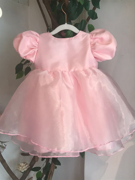 Pink Puff Party Dress