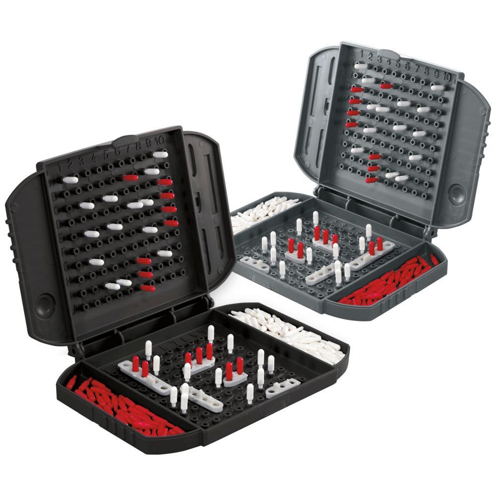 Battleship Grab and Go Game for Ages 7 and Up, Portable Game for 2 Players, Travel Game