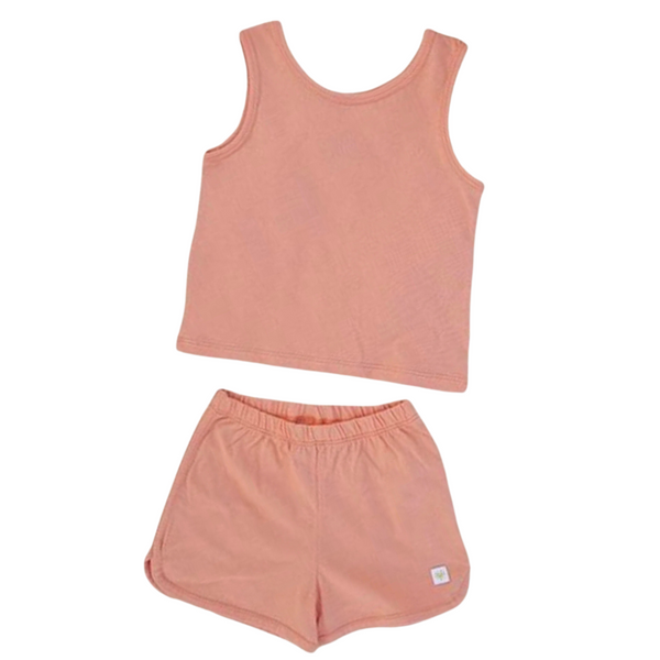 Unisex Tank & Shorts - Orange