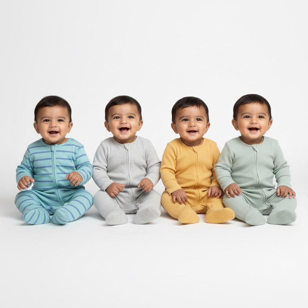 Infant Boy Sleepsuits & Pajamas