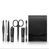 7 PIECE SET - MANICURE SET in Black