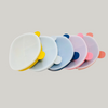 Baby Bear Suction Divided Smile Plate with Lid in 5 colours