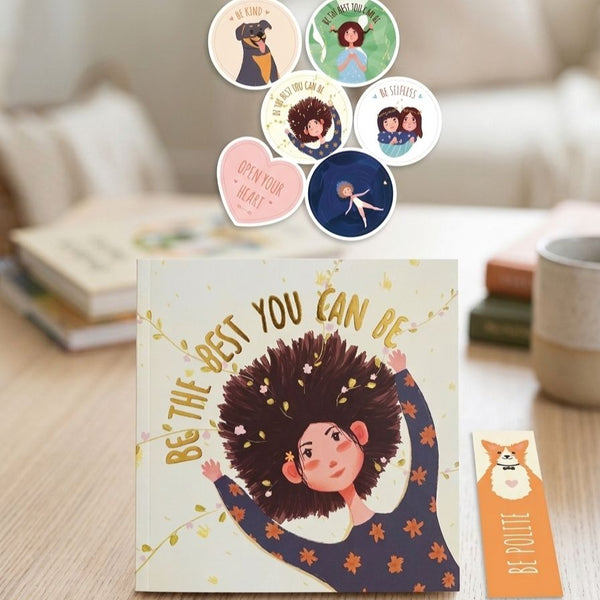 Be the Best you can be [Paperback] book with book mark and sticker sheet