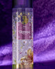 Disney Princess Rapunzel themed bottle with a purple gradient background