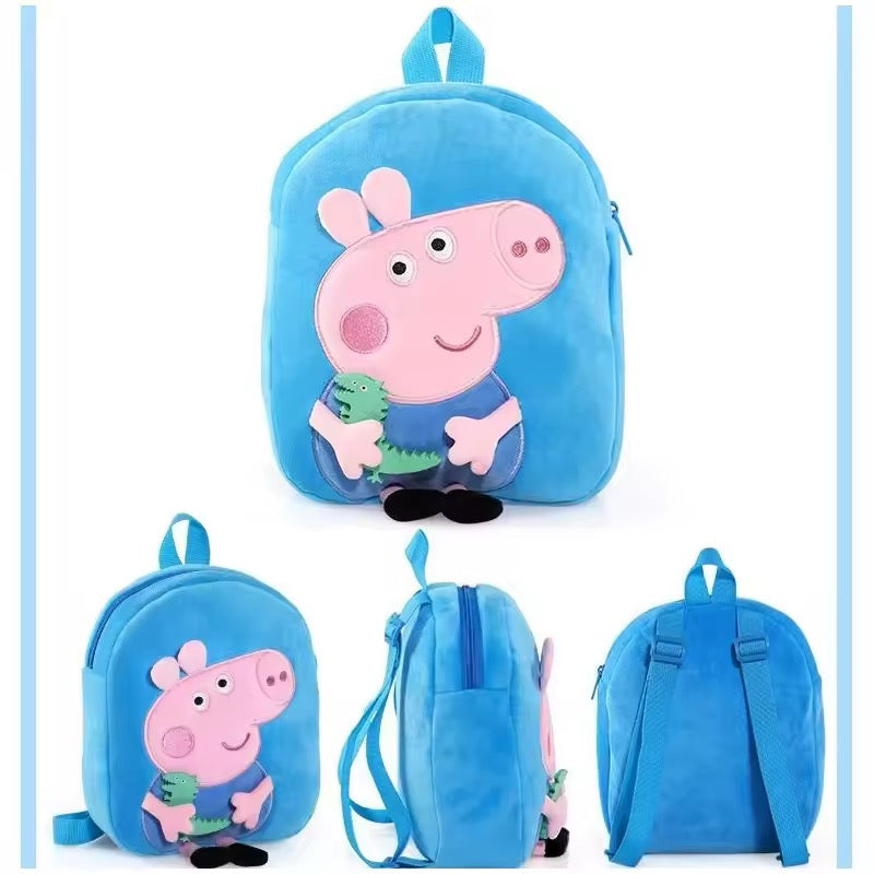 George From Peppa Pig Plush Backpack – True
