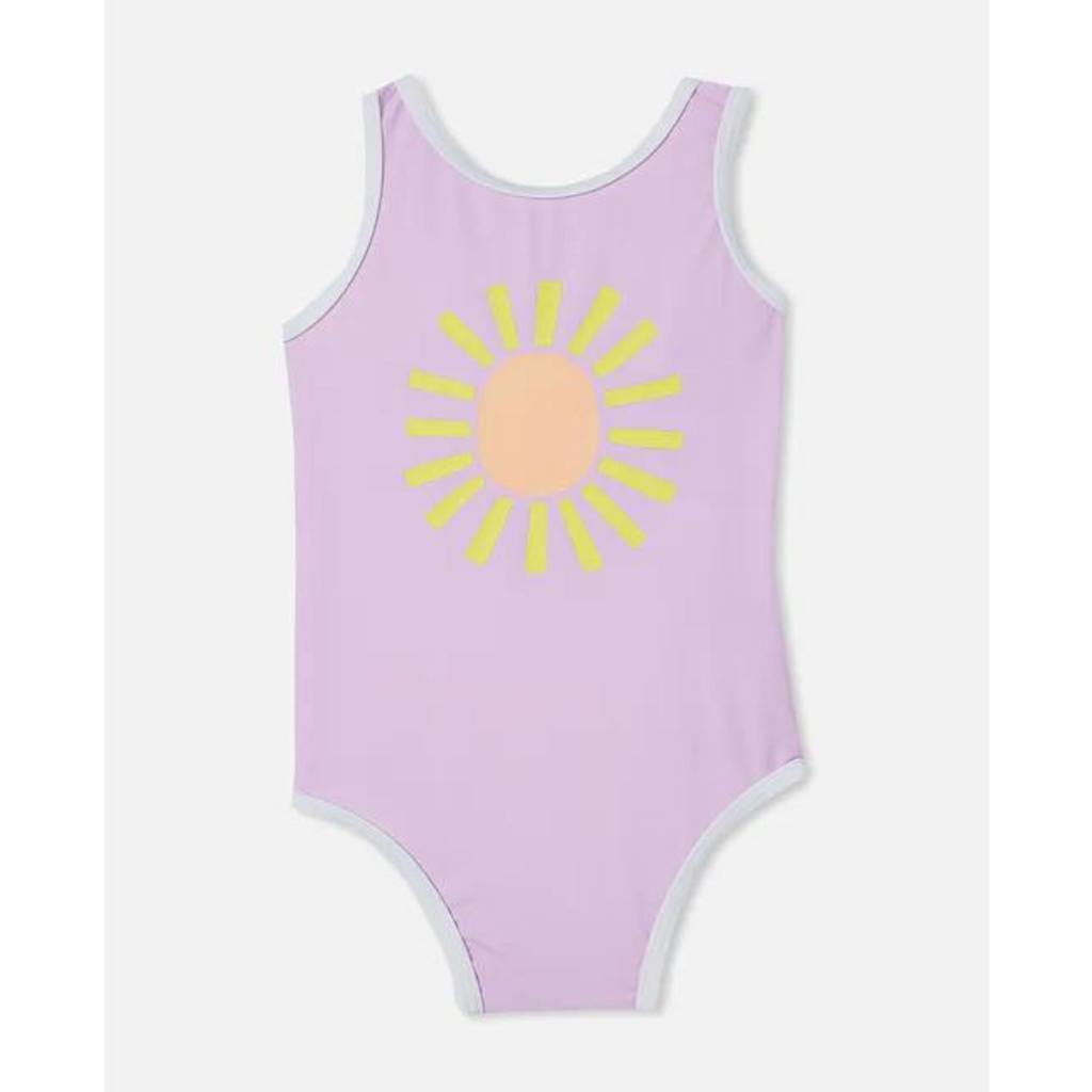 Infant Baby Girl Sunshine One Piece Swimsuit - Pale Purple
