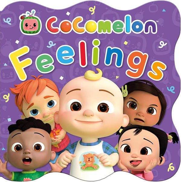 Official CoComelon: Feelings: Discover feelings and emotions with JJ and friends [Board book]
