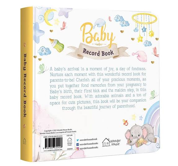 Baby Record Book Newborn Journal For Boys And Girls To Cherish