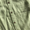 Boys - Green Linen Shirt